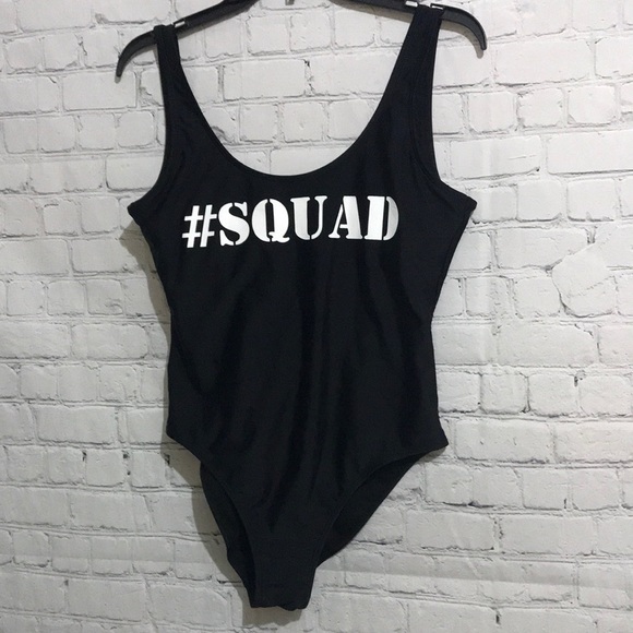 One Pc.Squad Bathing Suit - Picture 6 of 6
